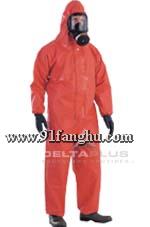 法國代爾塔/DeltaPlus COMBI71 帶兜帽防酸防化服